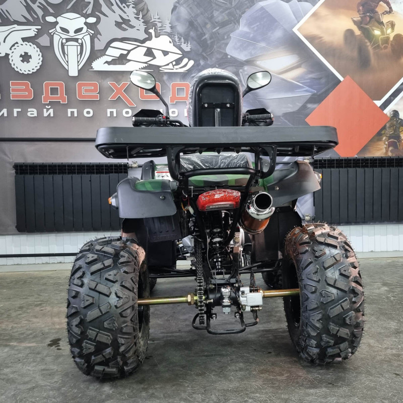 Практичный квадроцикл Grizzly 250 с цепным приводом
