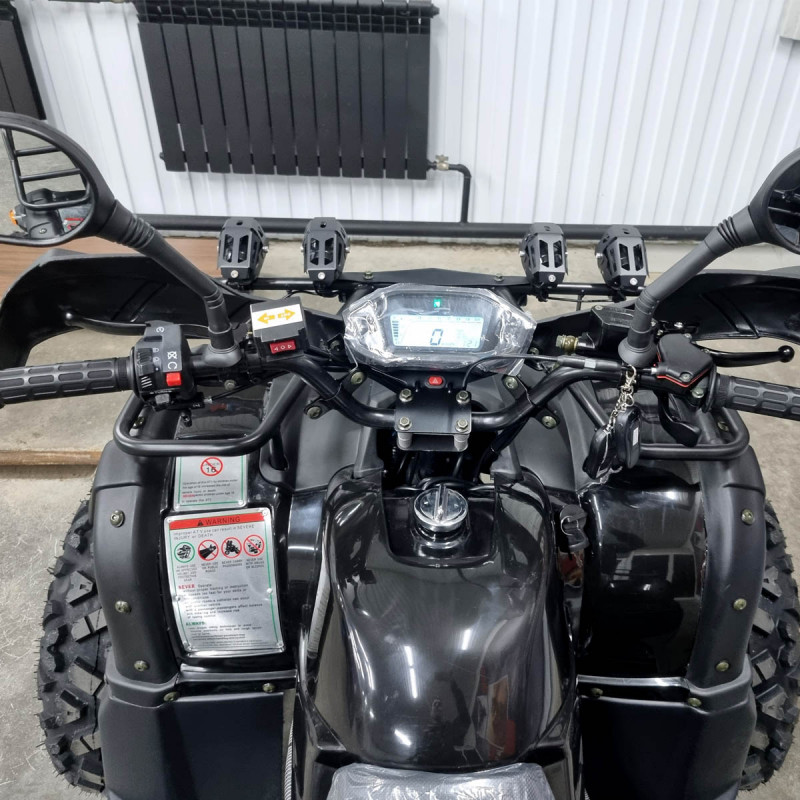 Легкий в управлении квадроцикл Yamaha Grizzly 250 черный