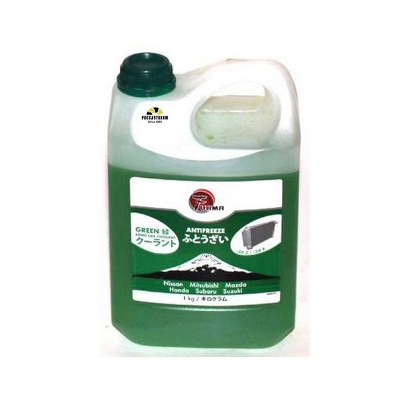 Антифриз FUJIMA - LLC -50C Green 1кг Зеленый