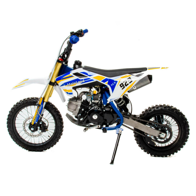 Мотоцикл питбайк Motoland TCX125 синий