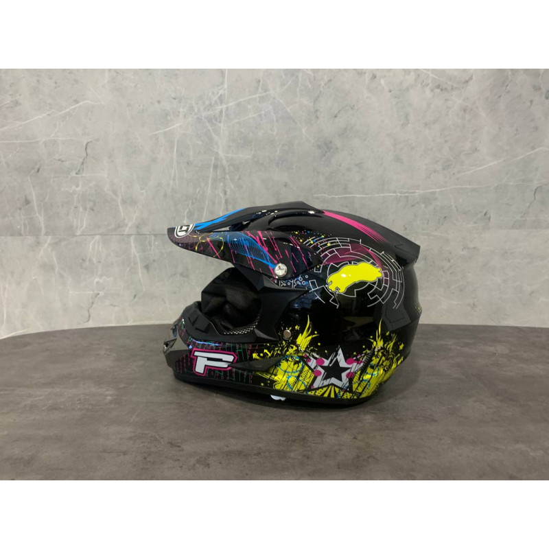 Мотошлем кроссовый WLT-125 размер L