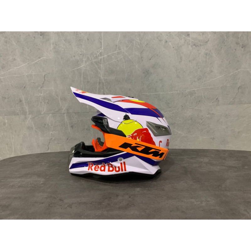 Кроссовый мотошлем FMVSS-218 RED BULL размер M
