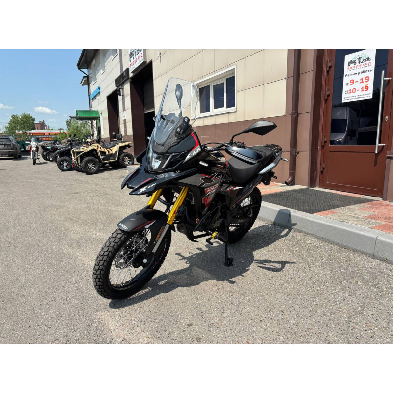 Надежный турэндуро мотоцикл Motoland 300 Enduro Garet для путешествий и бездорожья