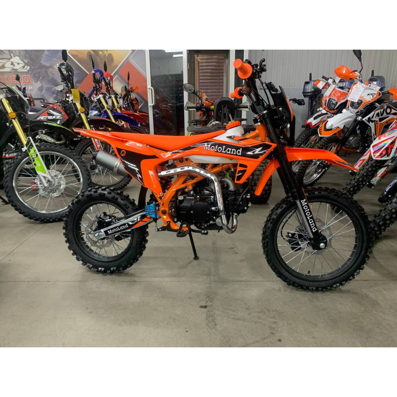 Проходимый питбайк Motoland 125 SX 125 E 17/14 для любых условий