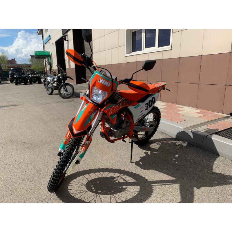 Кроссовый мотоцикл Motoland SMX300 S4 с ПТС для города и бездорожья