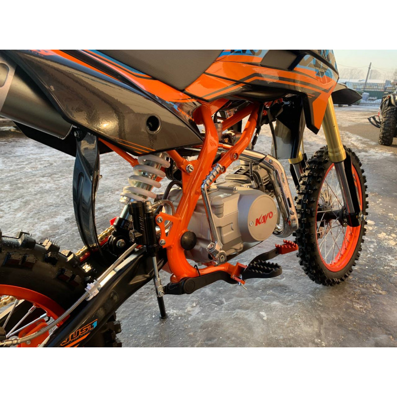 Спортивный питбайк KAYO Evolution K125EM 17/14 KRZ для гонок