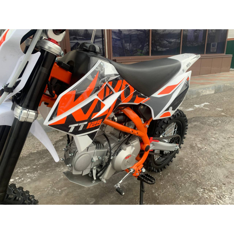 Надежный питбайк KAYO Basic K125 17/14 KRZ для мотокросса