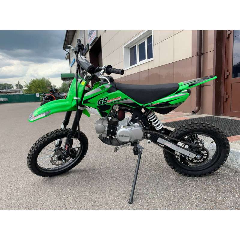 Спортивный питбайк Motoland GS Motors S12 17/14 для кросса и гонок