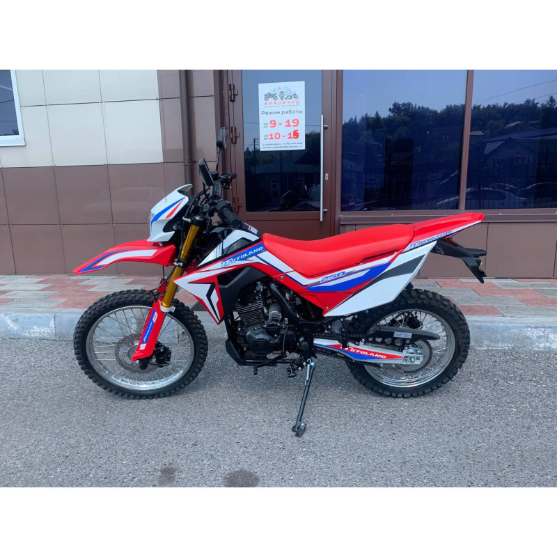 Выносливый мотоцикл Motoland CRF ST Enduro для длительных поездок